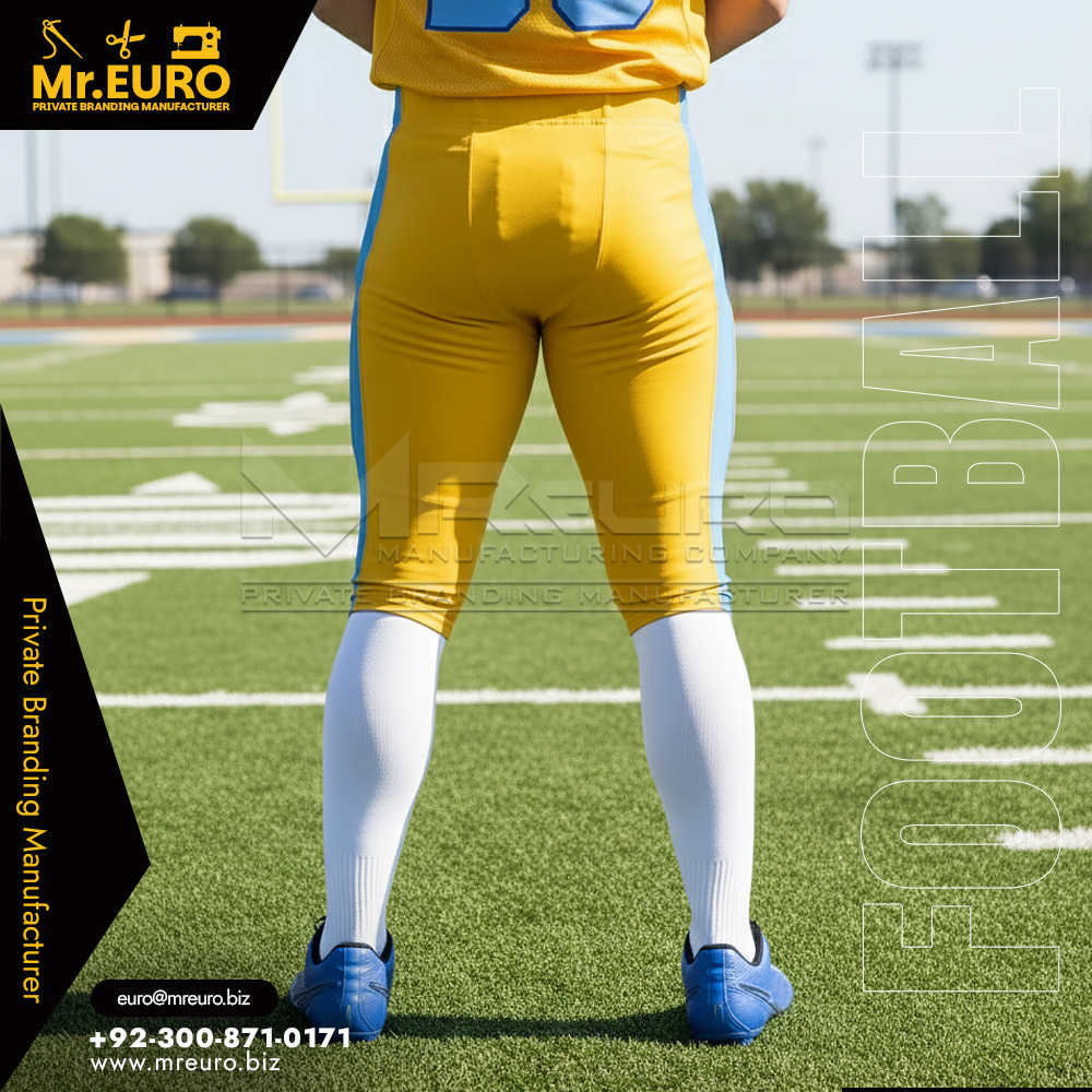 American Football Belt Pants Custom Team Design - Image 2