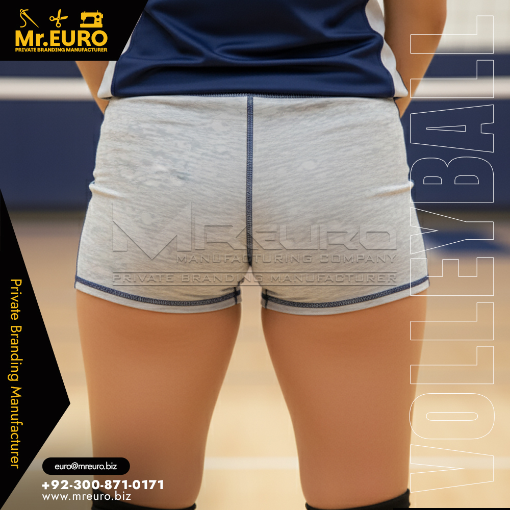 4" Volleyball Attack Shorts Custom Sublimated Fit - Image 2