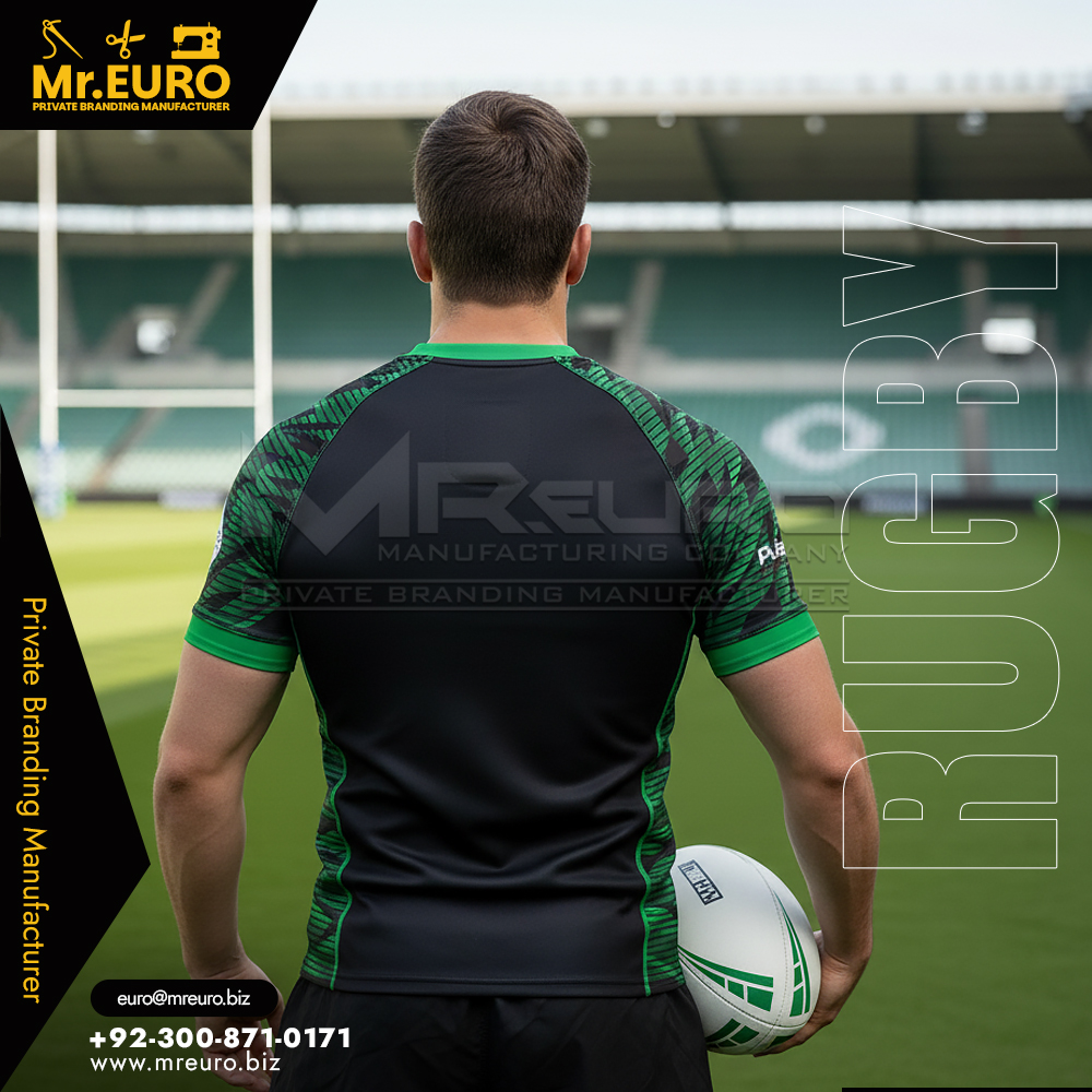 Sublimated Rugby Jersey Custom Look, Lasting Color - Image 2