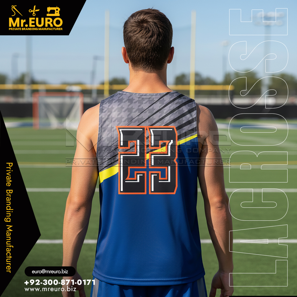 Lacrosse Sleeveless Single Ply Practice Jersey - Image 2