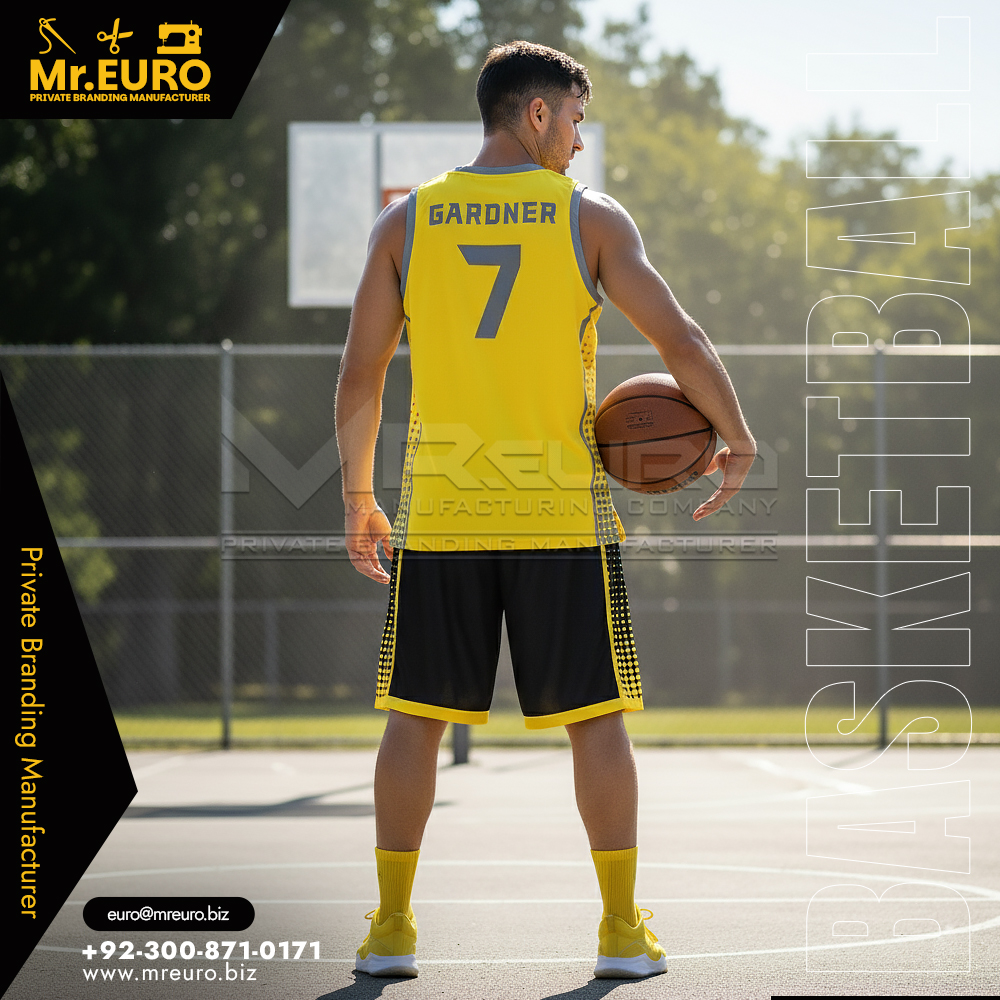 Custom Reversible Basketball Set Double Sided Kit - Image 2