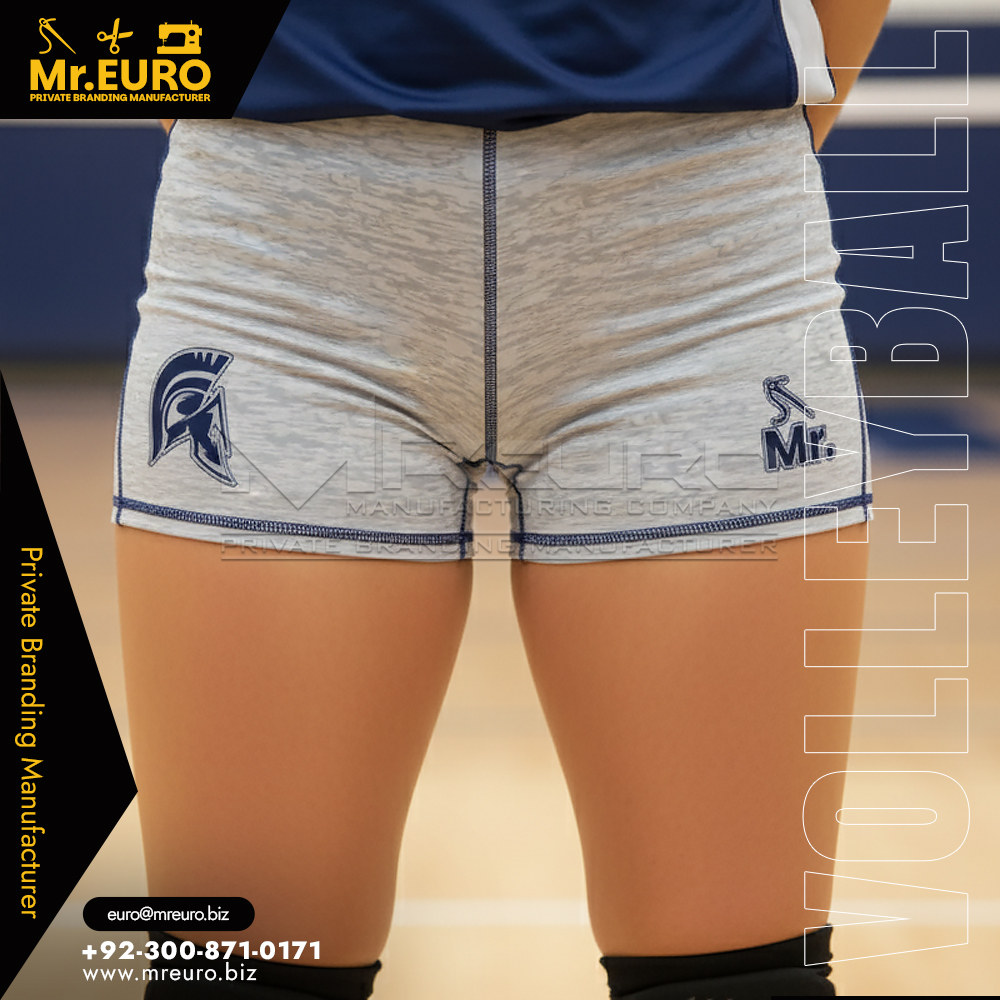 4" Volleyball Attack Shorts Custom Sublimated Fit