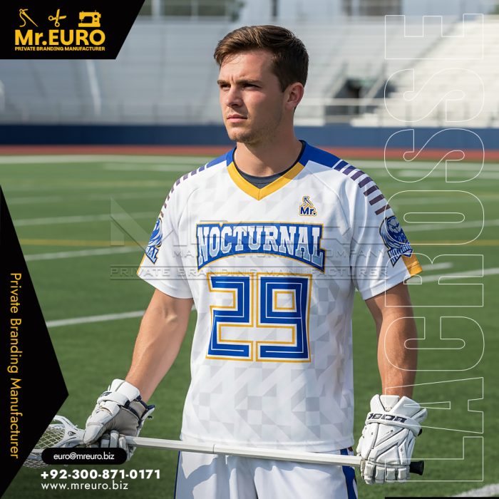 Shorts Sleeve Sublimated Lacrosse Jersey