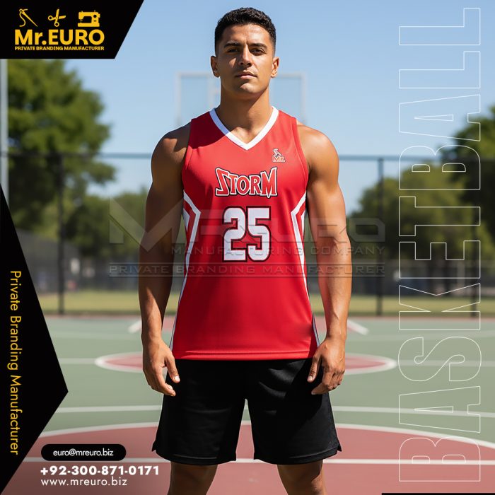 Youth Basketball Jersey Lightweight & Durable