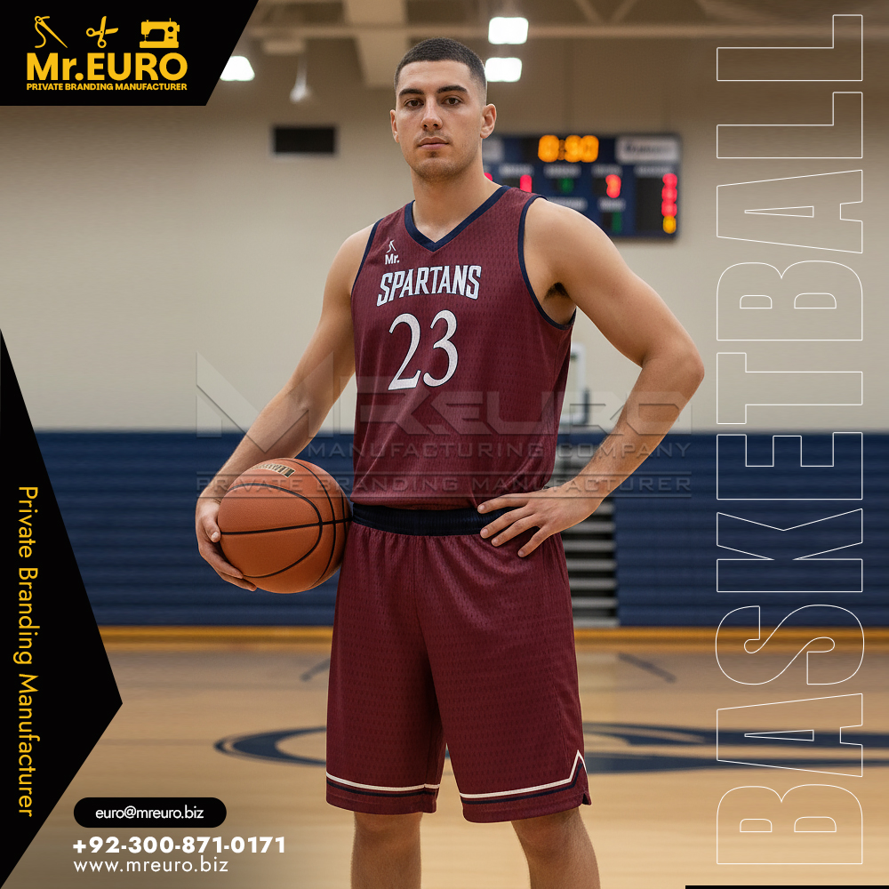 Youth Reversible Basketball Uniform Custom Design - Image 3