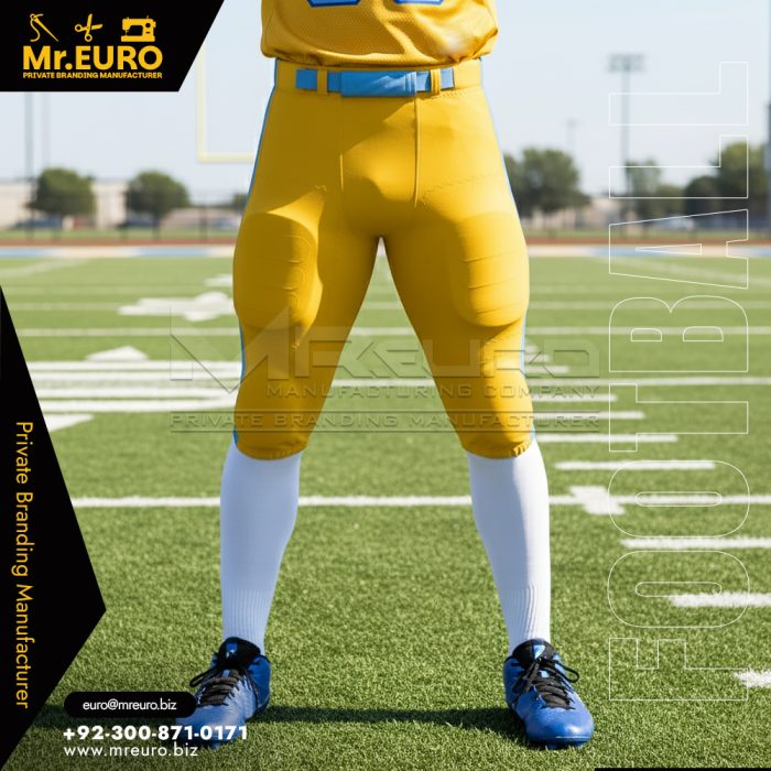 American Football Belt Pants Custom Team Design
