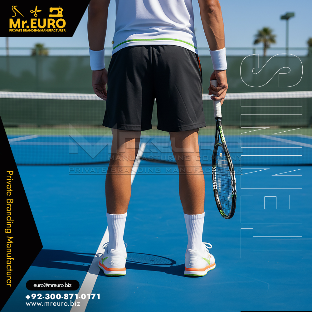 Classic Sublimation Tennis Shorts Custom Design - Image 2