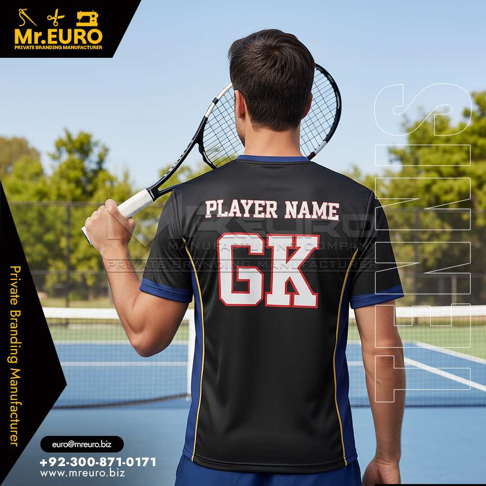 Tennis Classic Crew Neck T-Shirt Timeless Style - Image 2