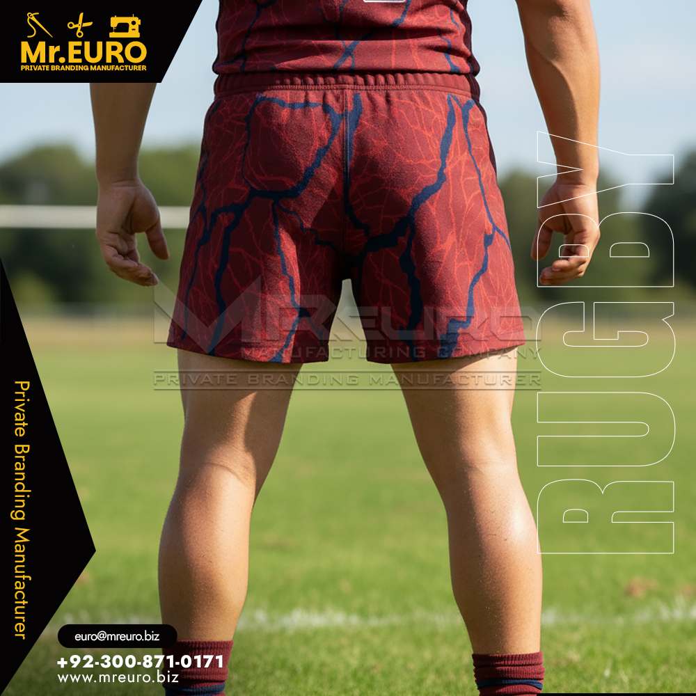 Sublimation Team Rugby Shorts Matching Squad Kit - Image 2