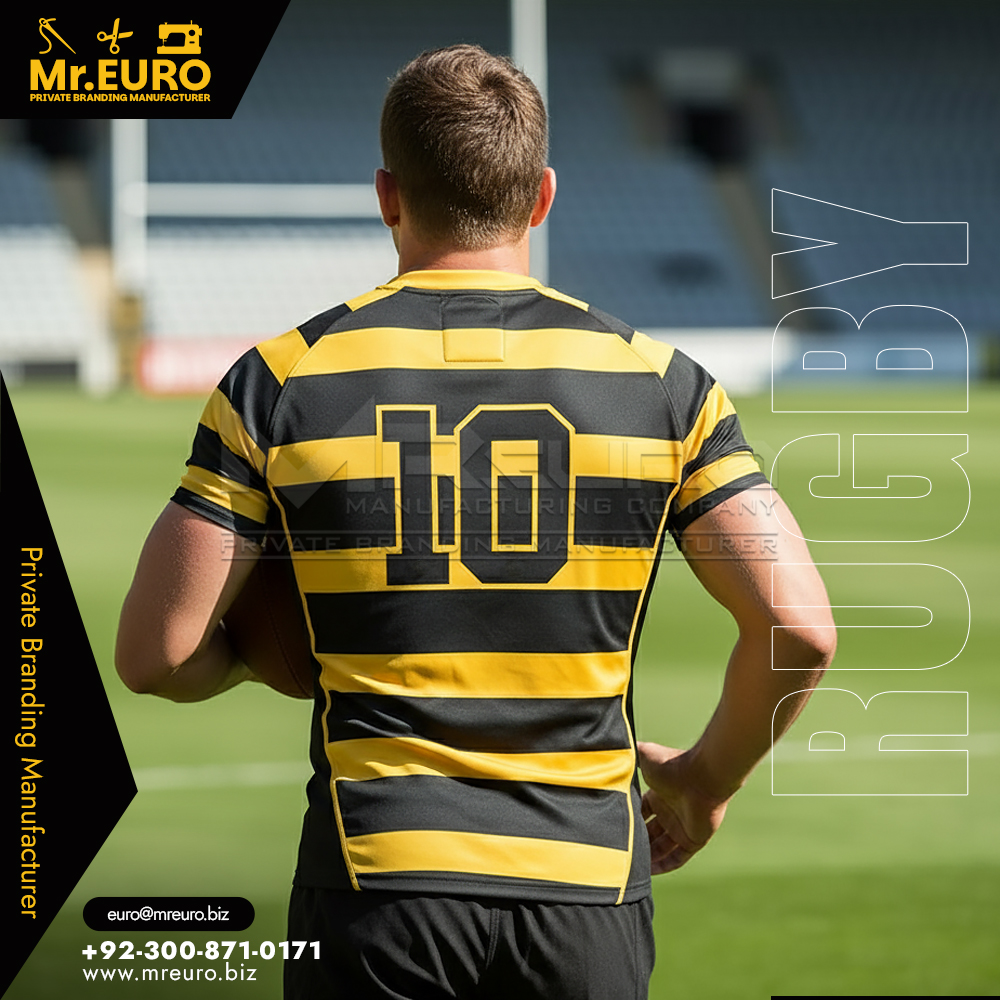 Traditional Rugby Jersey Classic Style, Modern Fit - Image 2