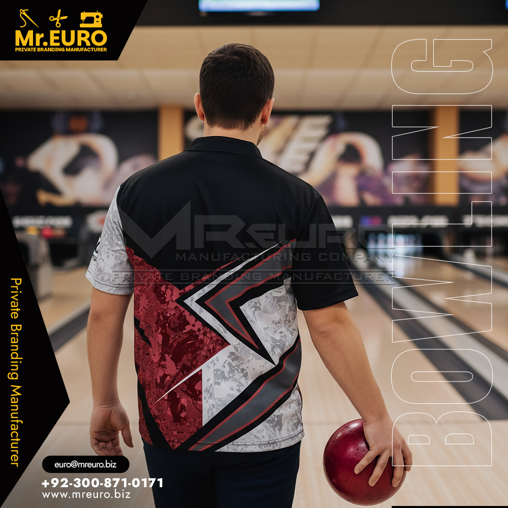 Stylish Bowling Quarter Zip Shirt Custom Team Jersey - Image 2
