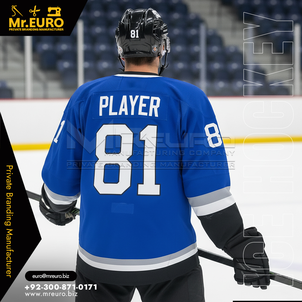 Youth Lace Up Hockey Jersey Classic Style Build - Image 2