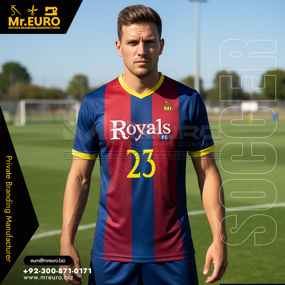 Men's Sublimation Soccer Jersey Custom Team Wear