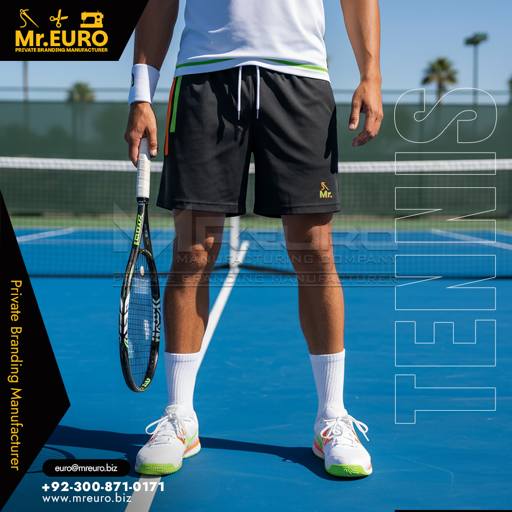 Classic Sublimation Tennis Shorts Custom Design