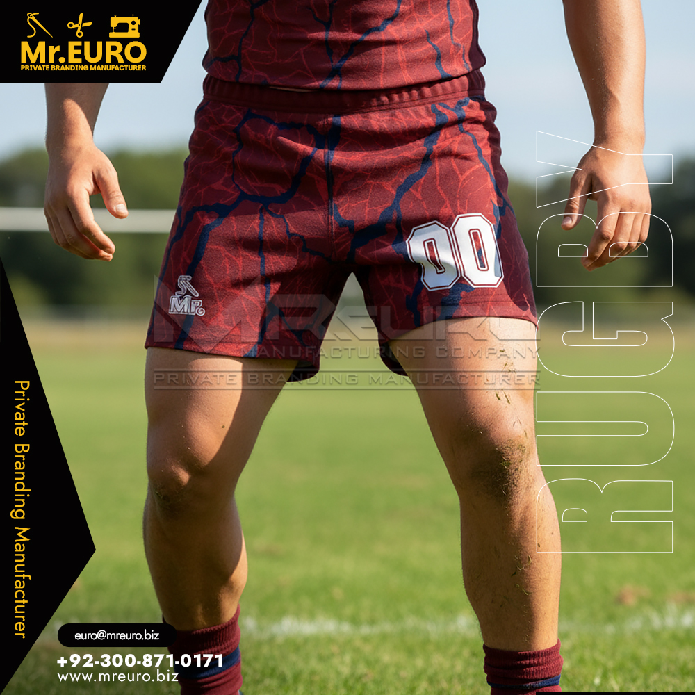 Sublimation Team Rugby Shorts Matching Squad Kit