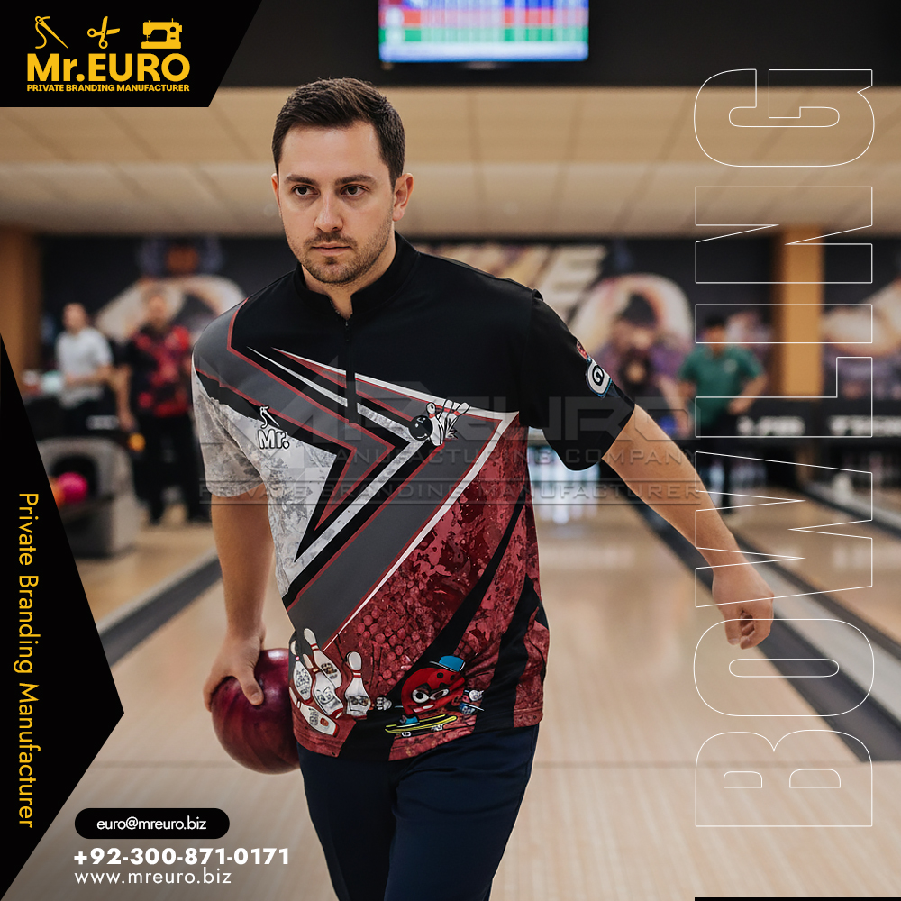 Stylish Bowling Quarter Zip Shirt Custom Team Jersey