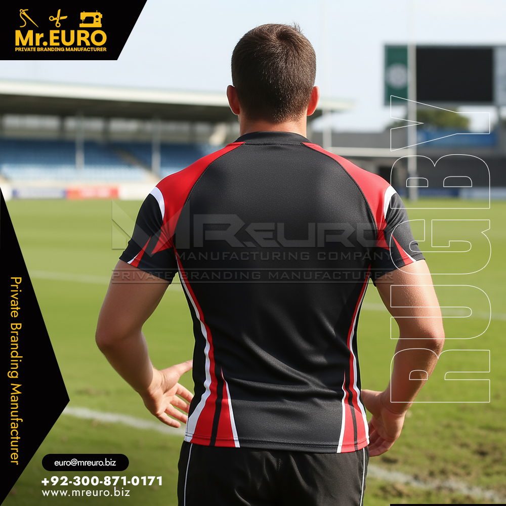 Custom Lightweight Rugby Jersey Breathable Build - Image 2