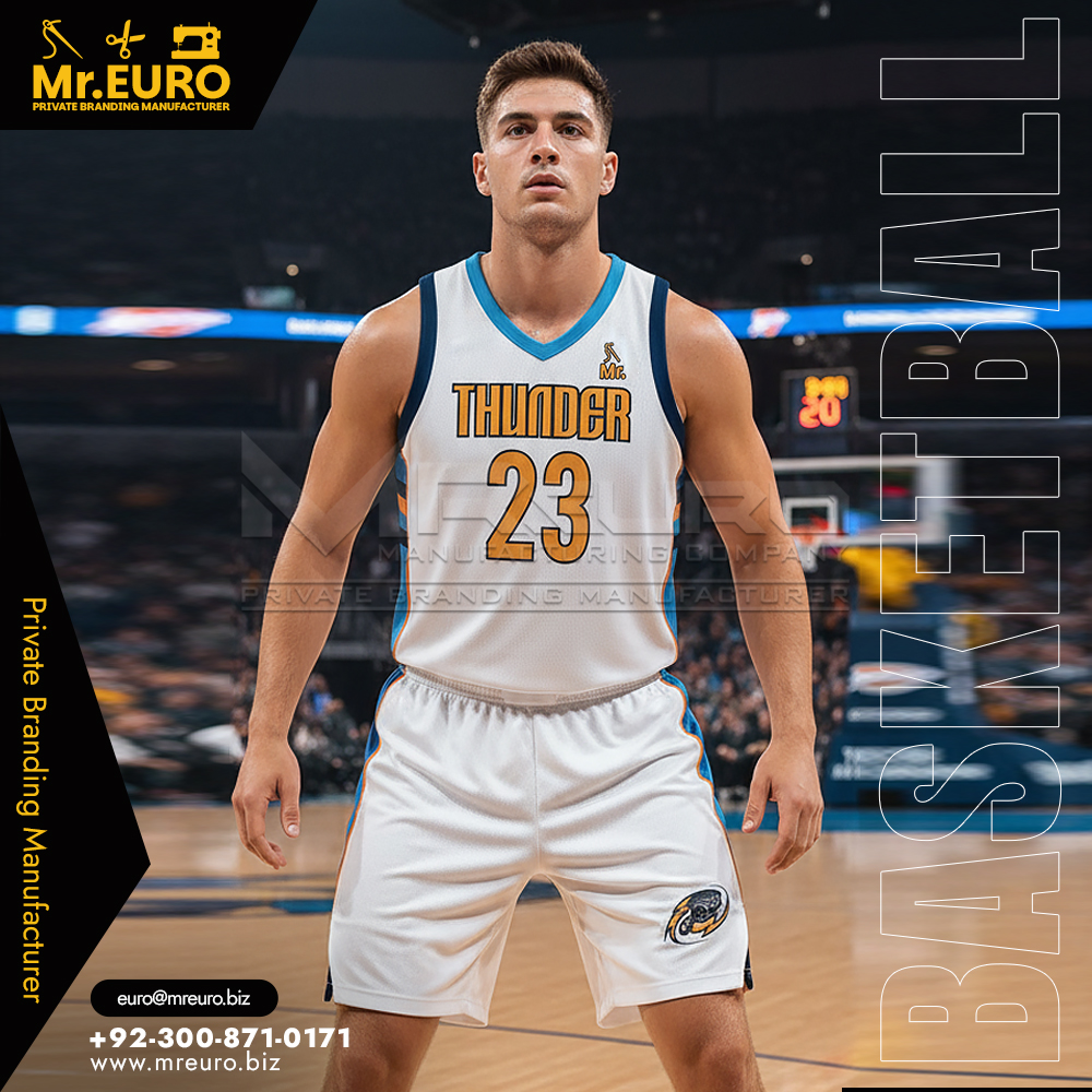 Sublimation Reversible Custom Basketball Uniform - Image 3