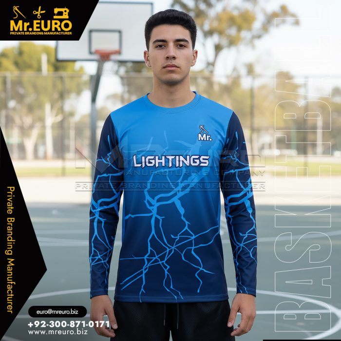 Full Sleeve Basketball Shooting Shirt Custom Wear