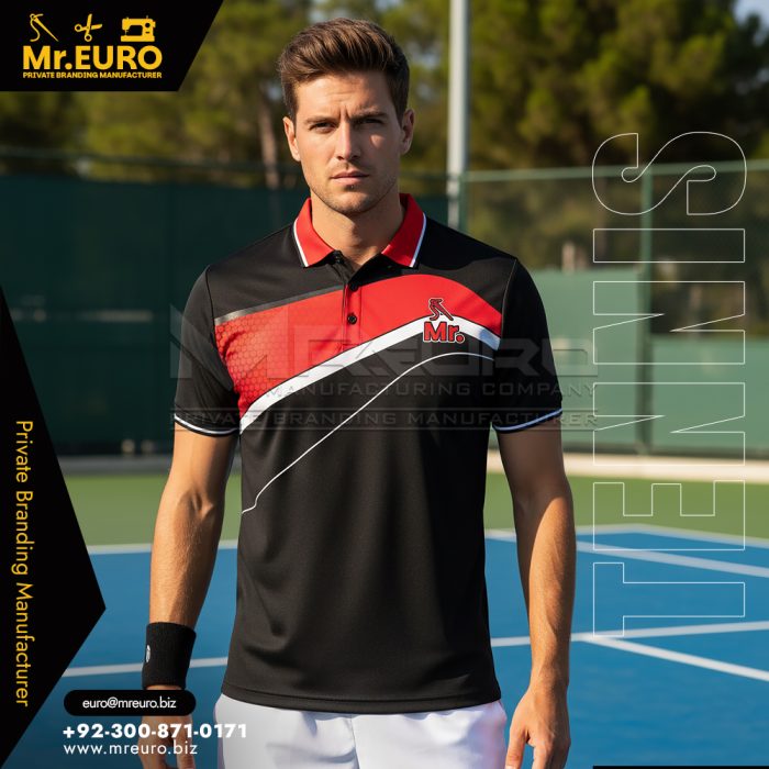 Performance Tennis Polo T-Shirt Peak Court Play