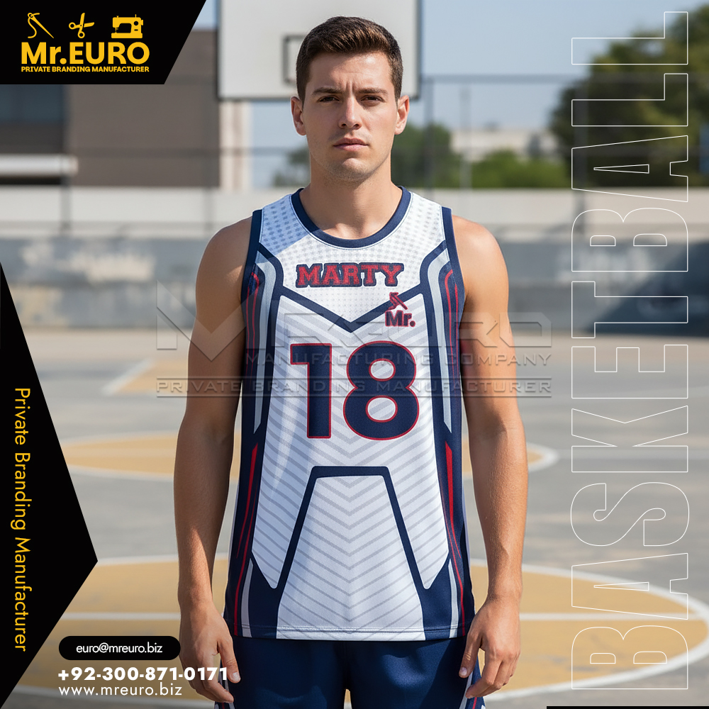 Men Sublimation Basketball Jersey Custom Team