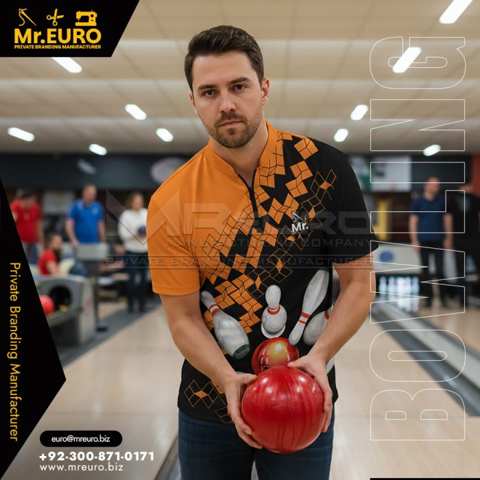 Performance Bowling Quarter Zip Shirt Custom Fit