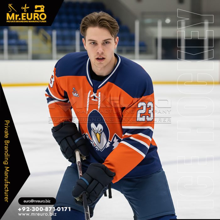 Sports Ice Hockey Lace-Up Jersey Custom Design
