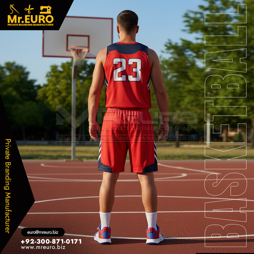 Team Basketball Uniform Bold Design, Comfort Fit - Image 2