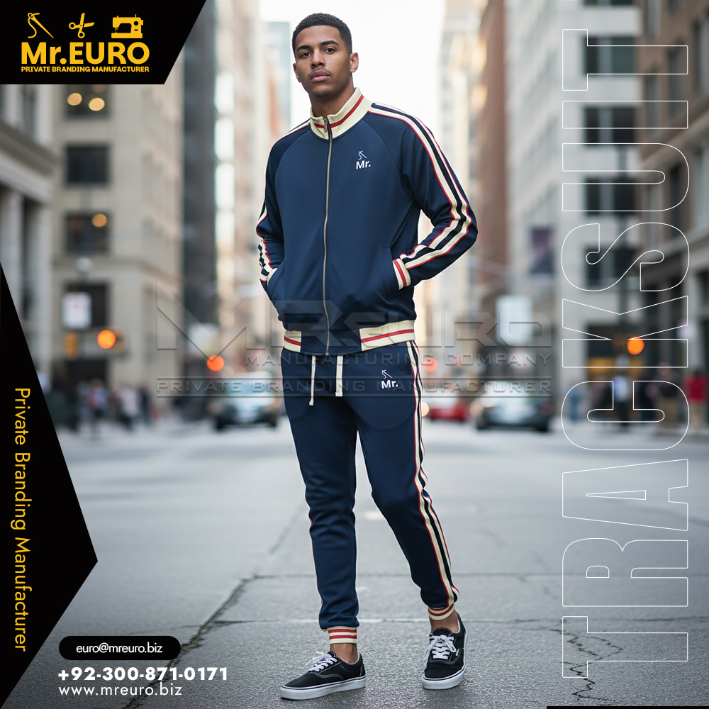 Navy Blue Training Tracksuit Jogger & Full Zip Set