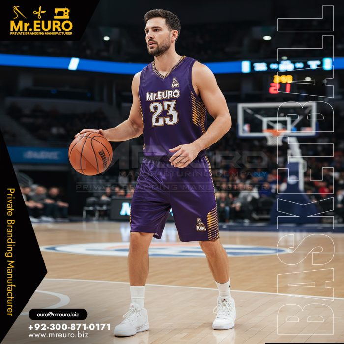 Athletic Fit High Performance Basketball Uniform