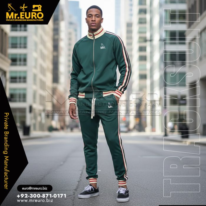 Green Workout Tracksuit for Running & Training Days