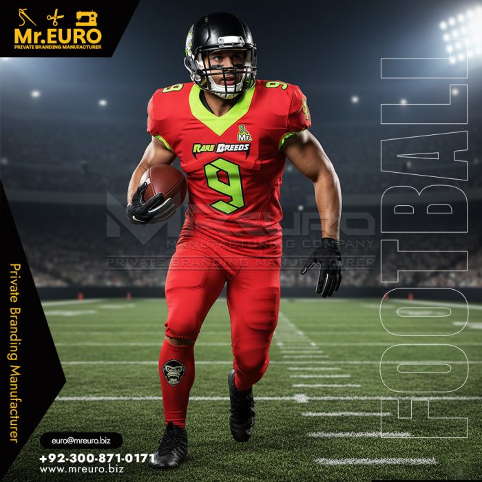 BlazeForce American Football Set Custom Sublimated