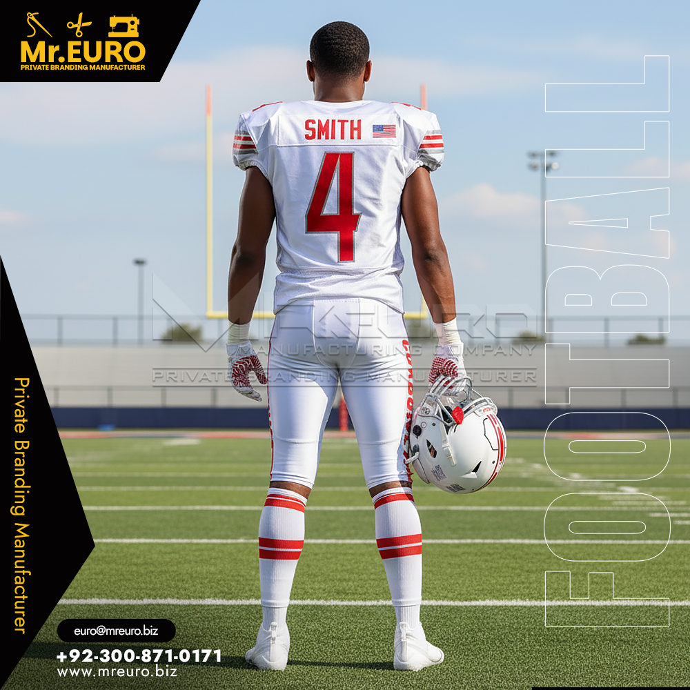 Custom Spandex American Football Uniform OEM Sublimation - Image 2