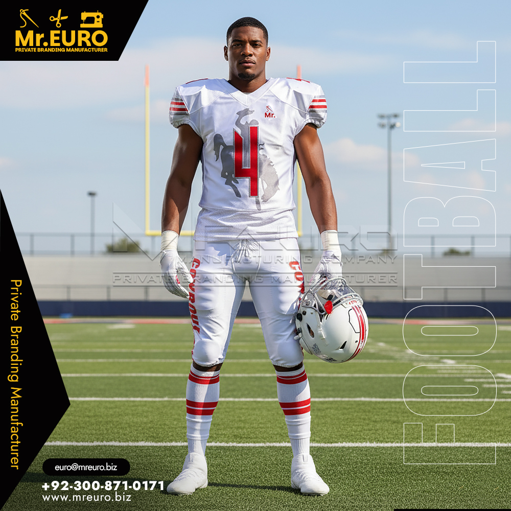Custom Spandex American Football Uniform OEM Sublimation