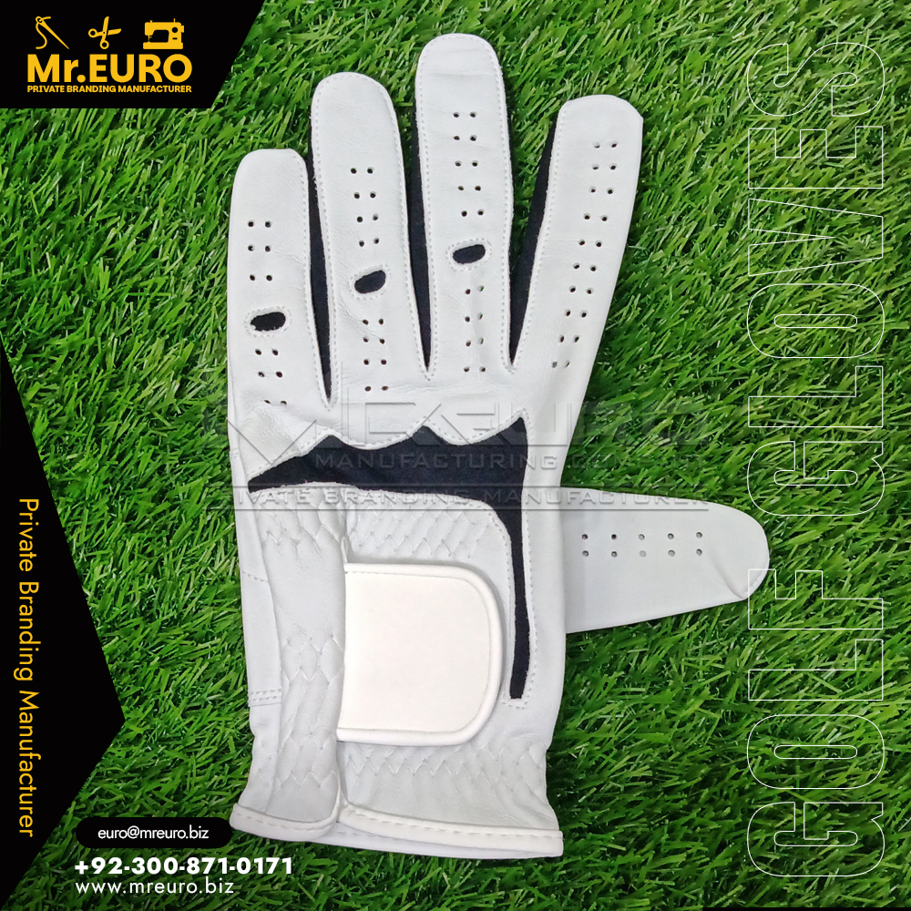 Comfort Fit Classic White Golf Glove - Image 2