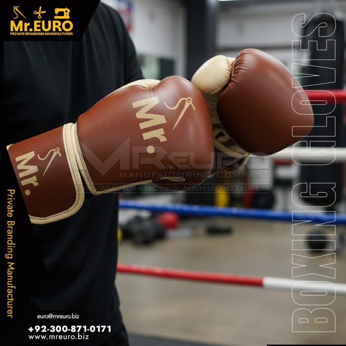 Classic Brown Training Boxing Gloves