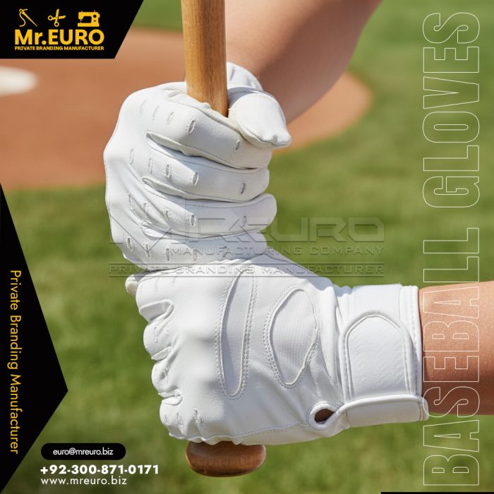 Comfort Classic White Baseball Batting Gloves