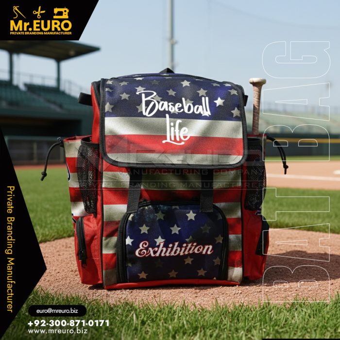 Professional Players Sublimation Baseball Bag