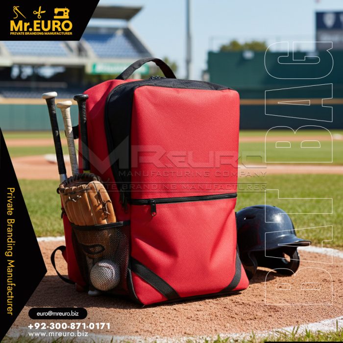 Durable Bat & Gear Carry Baseball Backpack Bag