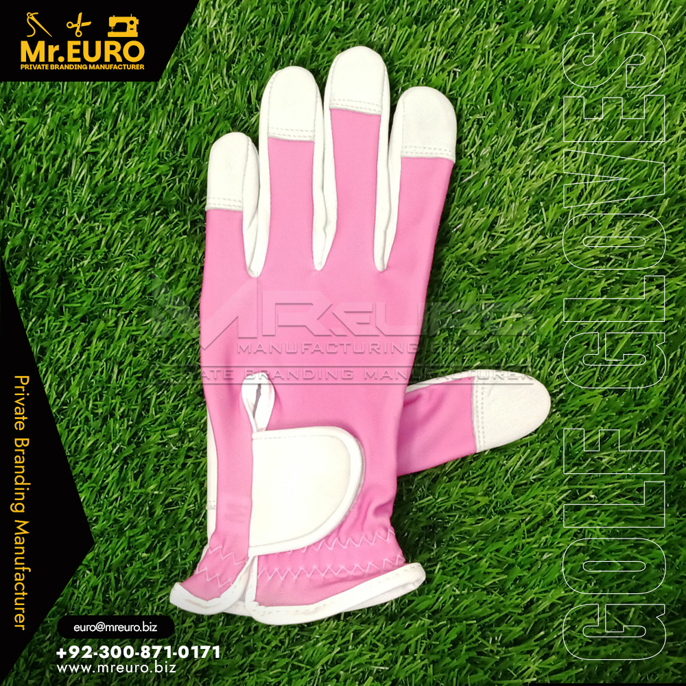 Pink Golf Glove Lightweight Comfort Performance - Image 2