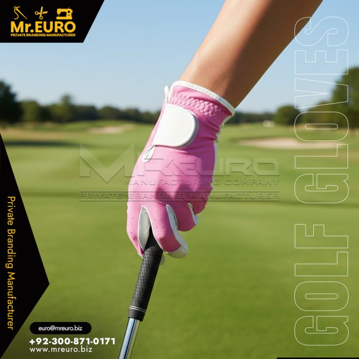 Pink Golf Glove Lightweight Comfort Performance