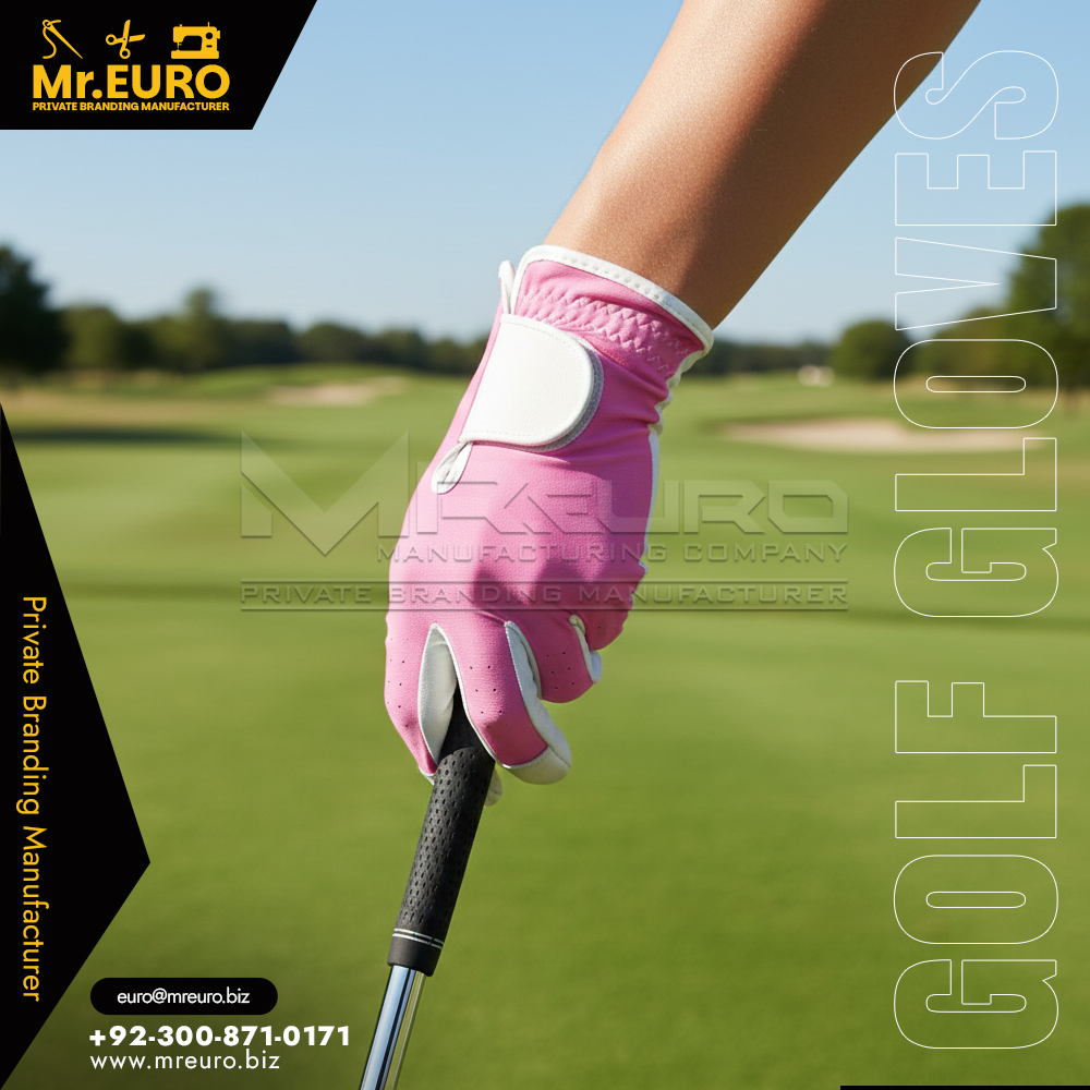 Pink Golf Glove Lightweight Comfort Performance