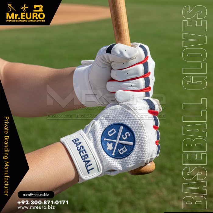 Comfort Fit Baseball Batting Gloves Breathable Feel